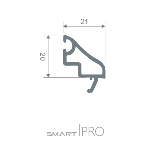 Штапик универсальный 20 мм в Костанае
